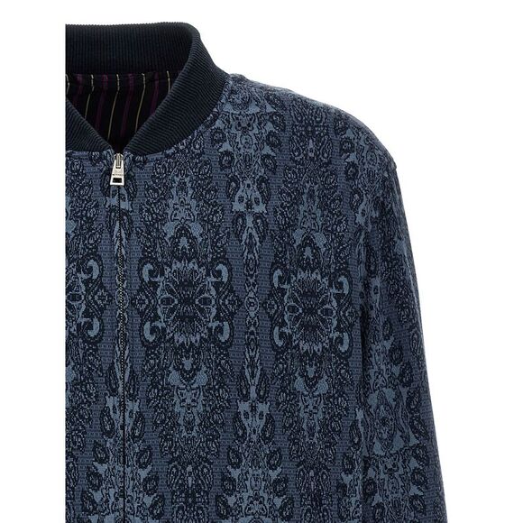Etro Men Jacquard Bomber Jacket - Picture 3 of 4